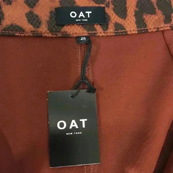 Oat New York Animal Print Mini Skirt - Picture 3 of 6